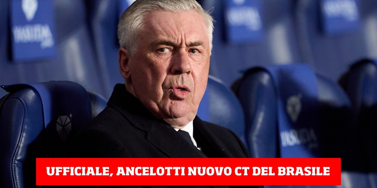 Ancelotti nuovo CT del Brasile