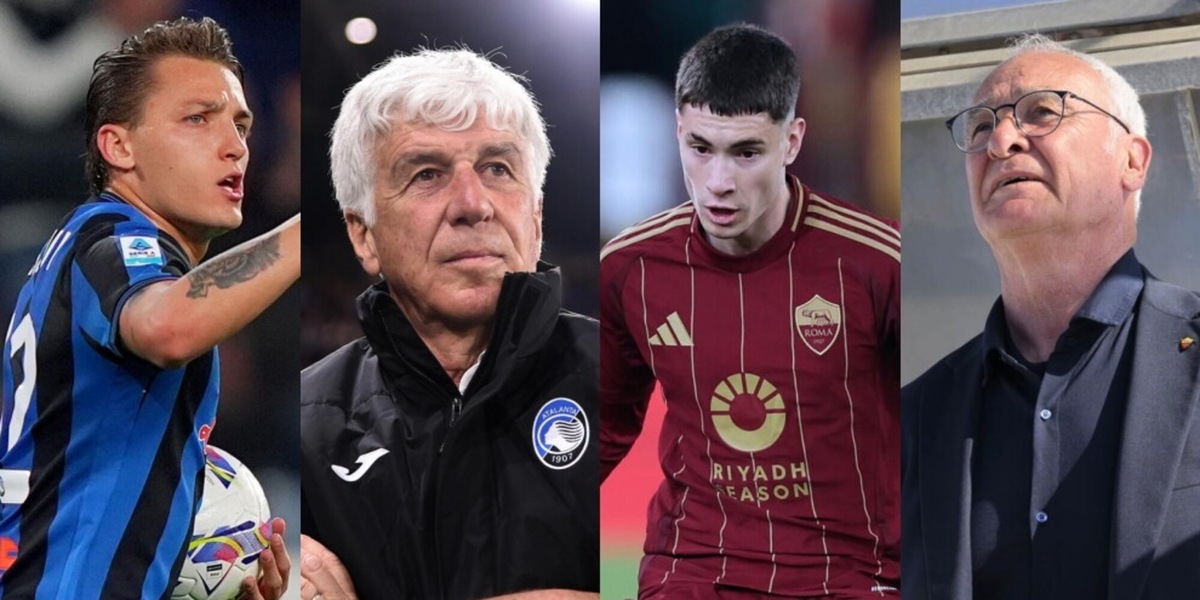 Atalanta-Roma, le formazioni ufficiali di Gasperini e Ranieri