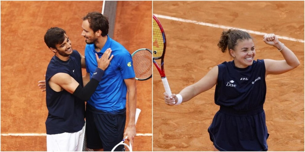 Internazionali di Roma, Musetti batte Medvedev e vola ai quarti. Paolini vince in rimonta! Rivivi la diretta