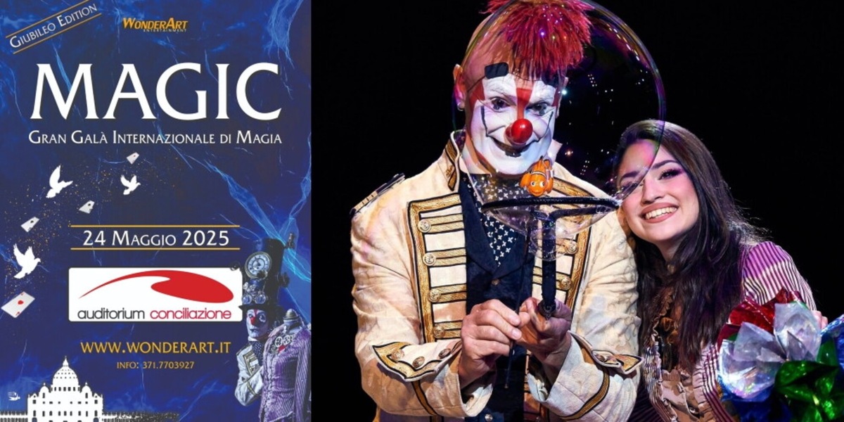 Arriva a Roma "Magic! Giubileo Edition"
