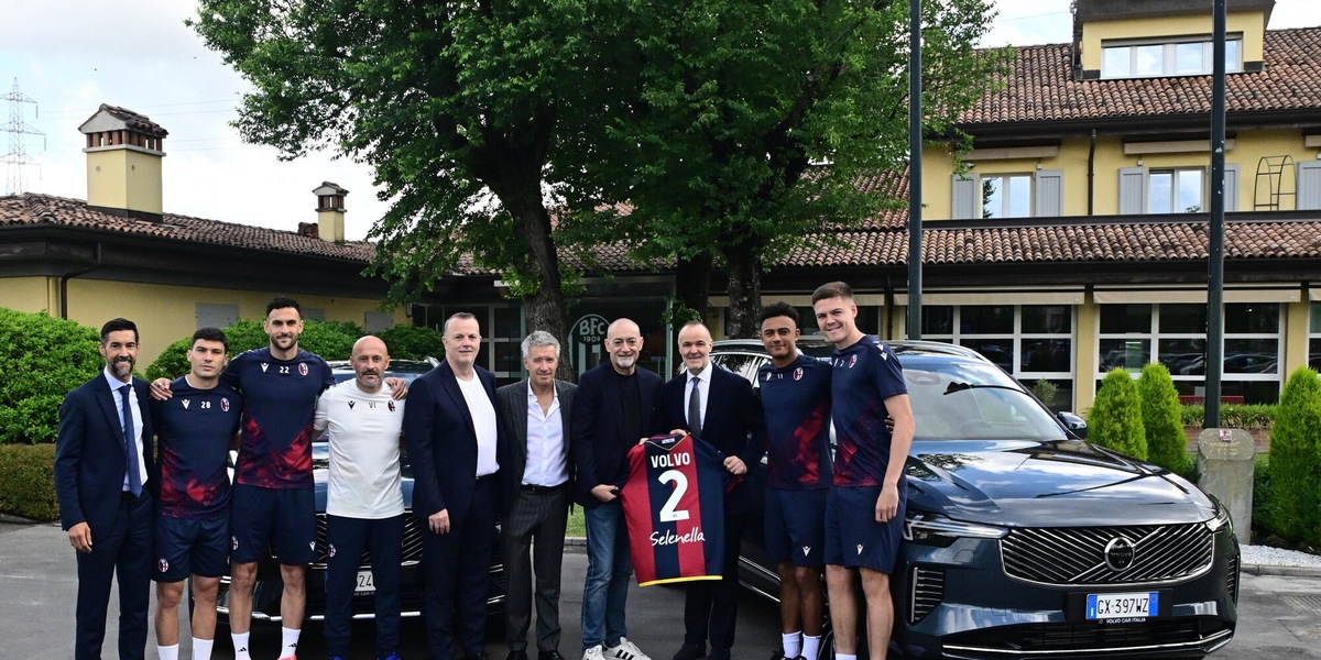 Volvo Car Italia Top Partner del Bologna anche per la stagione 2025-2026