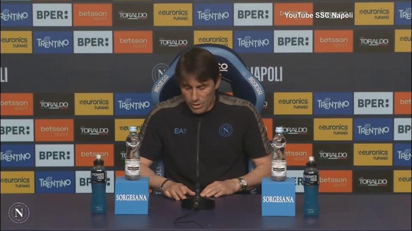 Conte: "Sento fin troppa responsabilità"