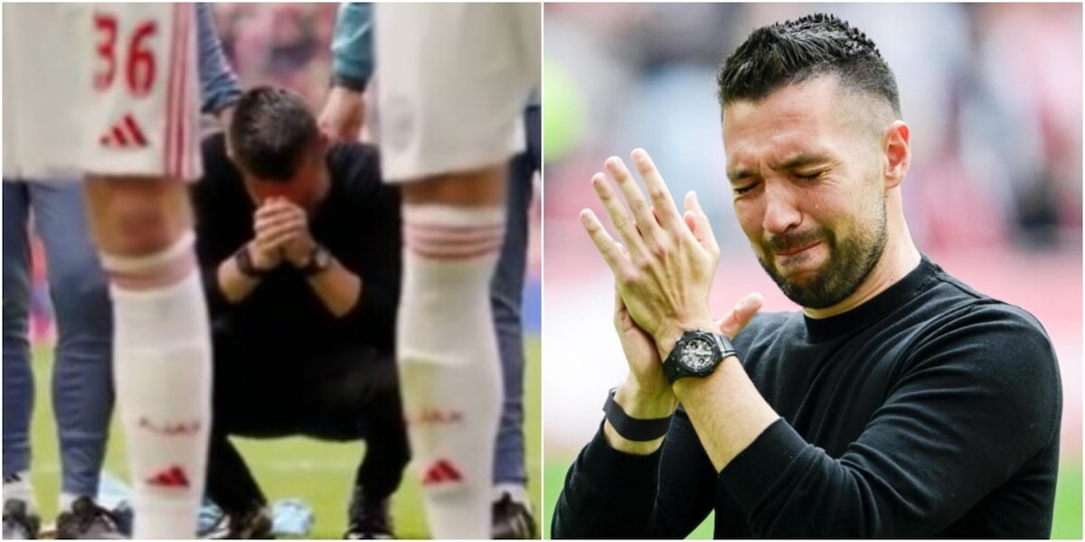 Farioli in lacrime dopo il titolo sfumato in Eredivisie: l'emozionante post social dell'Ajax