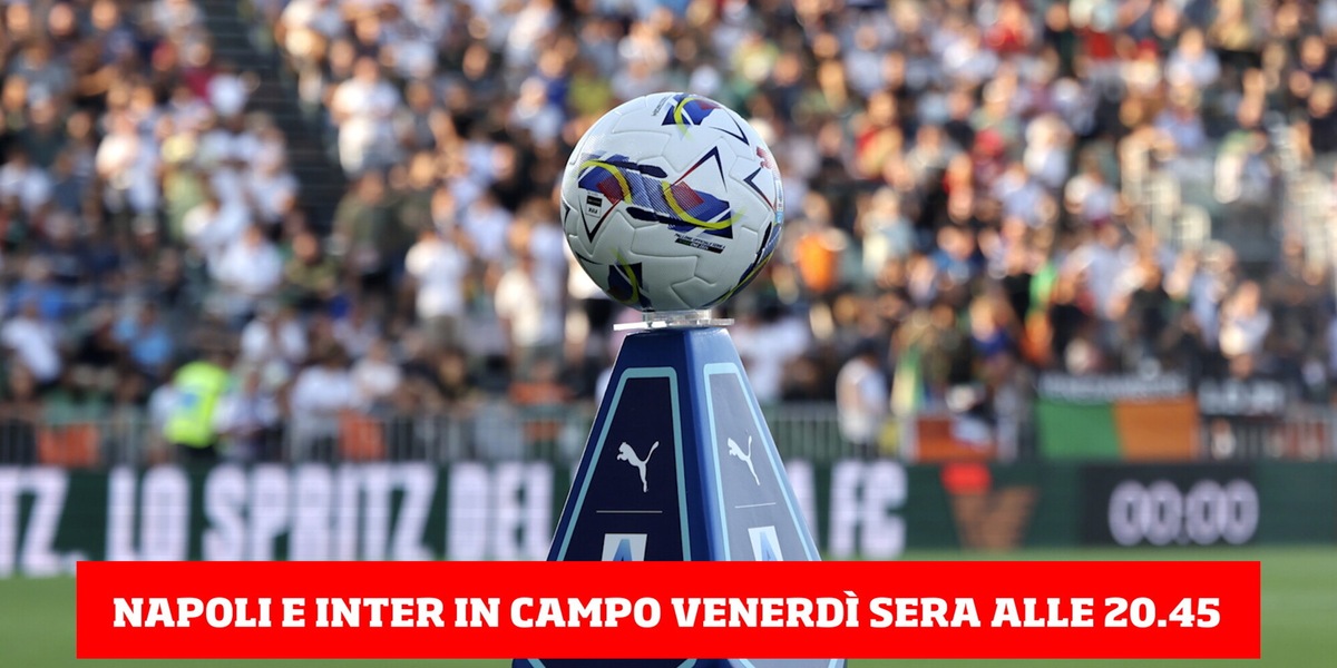 Serie A, lo scudetto si deciderà venerdì sera