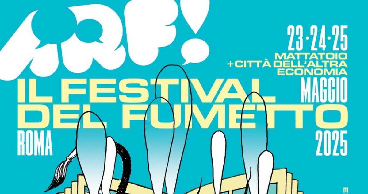 ARF! Festival del Fumetto torna a Roma dal 23 al 25 maggio