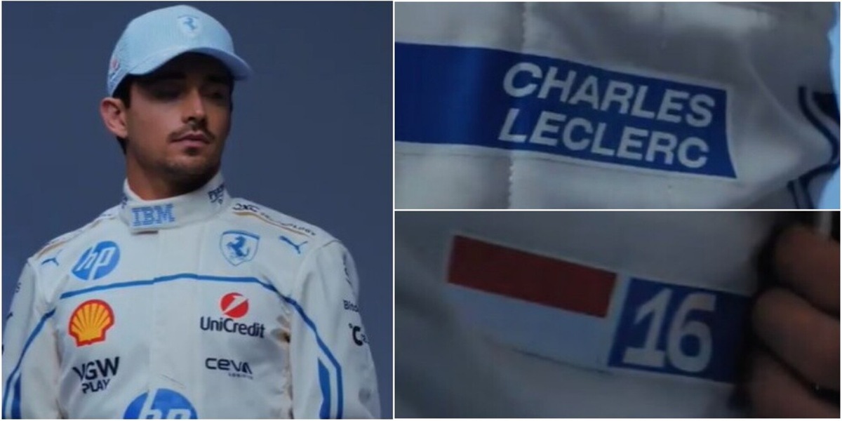 Nuova tuta per Leclerc a Monaco: la Ferrari svela il kit sui social