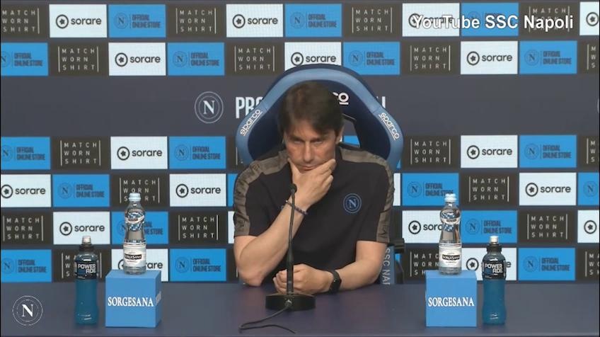 Conte: "Ho sentito tantissima pressione"
