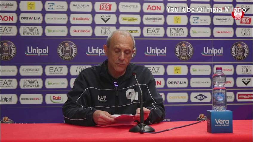 Olimpia Milano, Messina si sfoga: "Non è possibile avere certi arbitraggi..."