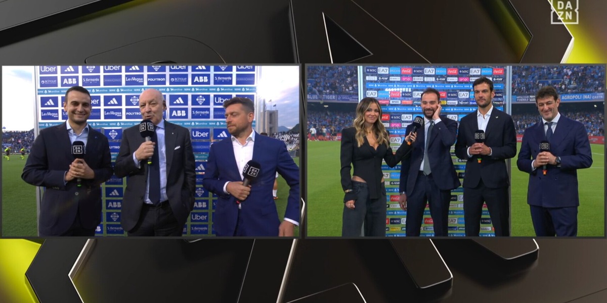 Marotta e Manna si stuzzicano a distanza: il botta e risposta in diretta prima della sfida scudetto tra Napoli e Inter
