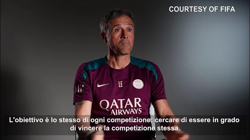 Luis Enrique: "Vogliamo vincere il Mondiale per Club"
