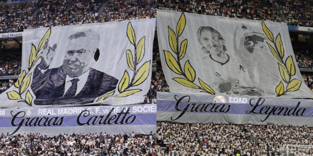 Il Real Madrid saluta Ancelotti e Modric: lo spettacolo del Bernabeu