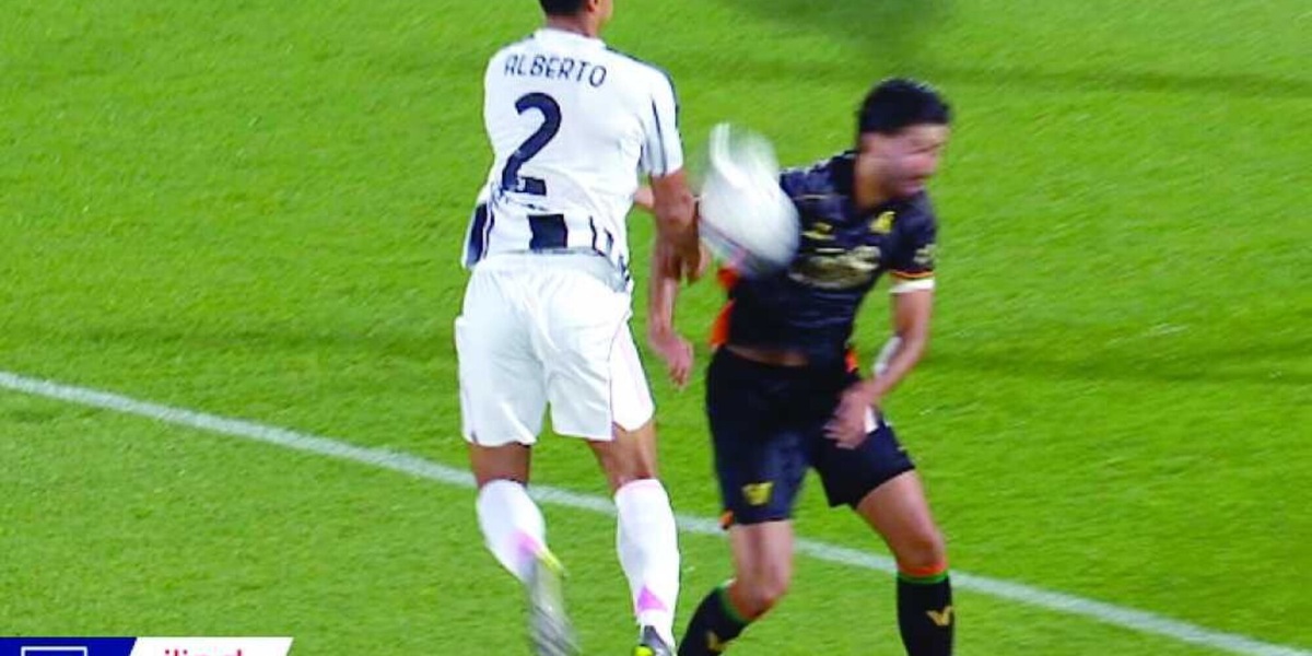 Moviola Venezia-Juve: Colombo bene su Alberto Costa. Netto il rigore per i bianconeri