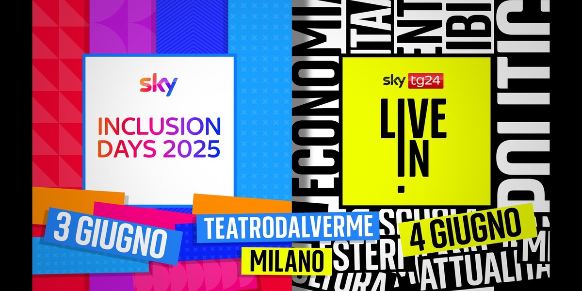 Sky Inclusion Days e Sky Tg24 Live In a Milano