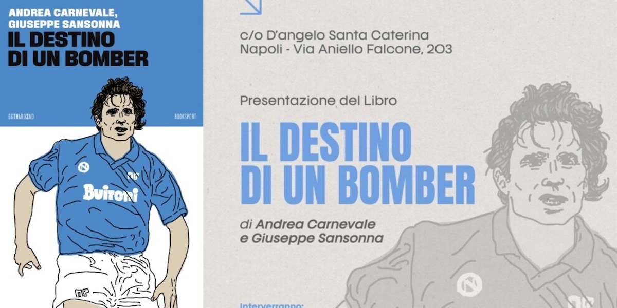 "Il destino di un bomber", Andrea Carnevale presenta il suo libro
