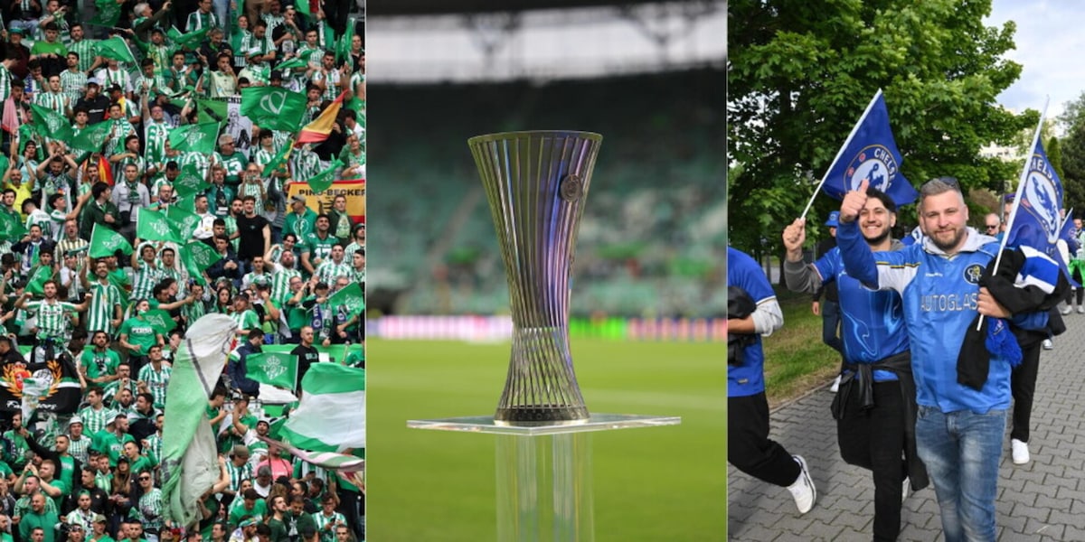 Betis-Chelsea, atmosfera splendida per la finale di Conference League