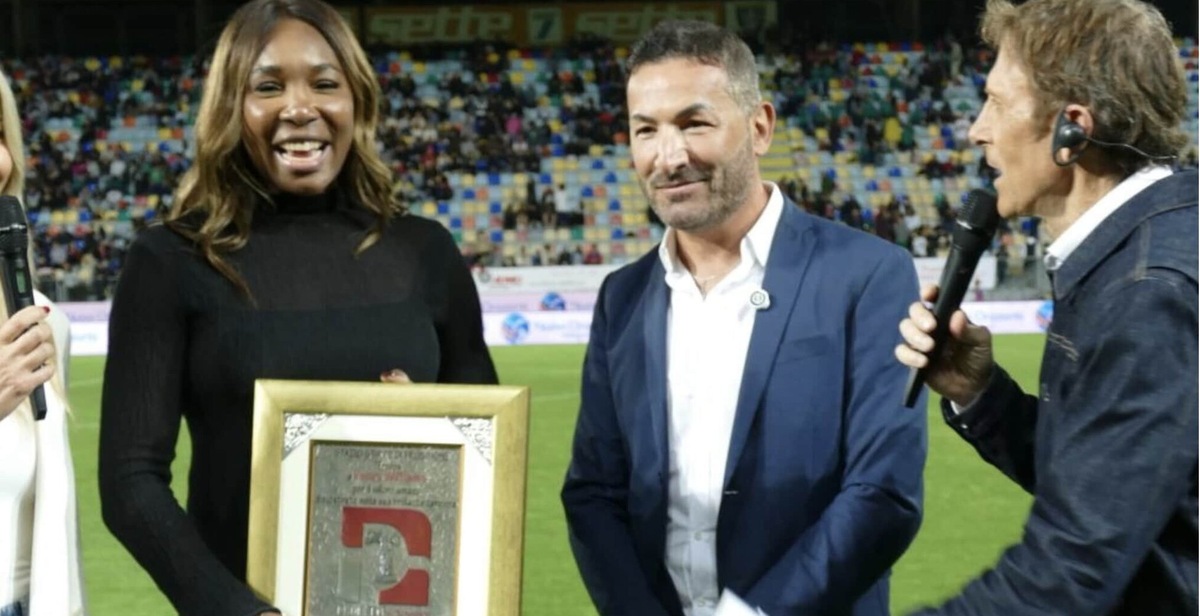 Notte dei Leoni, a Frosinone premiata Venus Williams