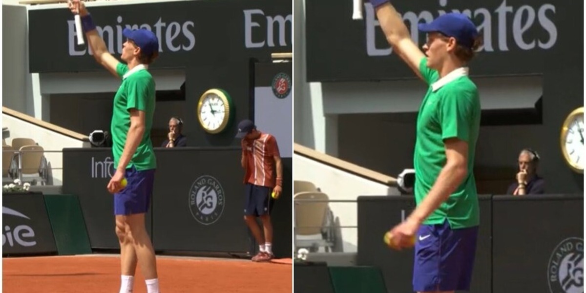 Il gesto infastidito di Sinner durante il match contro Gasquet al Roland Garros: la richiesta all'arbitro svela il mistero