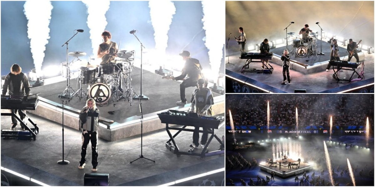 Linkin Park, che show prima della finale Champions tra Psg e Inter!
