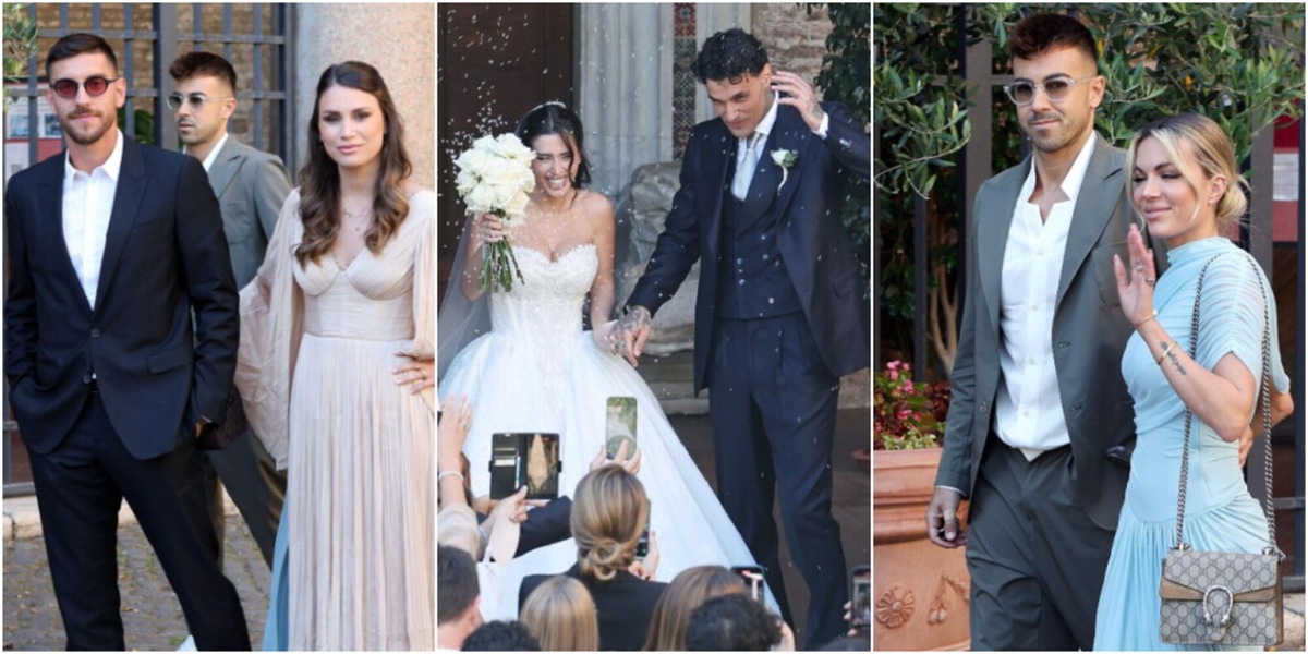 Scamacca si sposa: il matrimonio a Roma con Flaminia, ecco tutti gli invitati presenti
