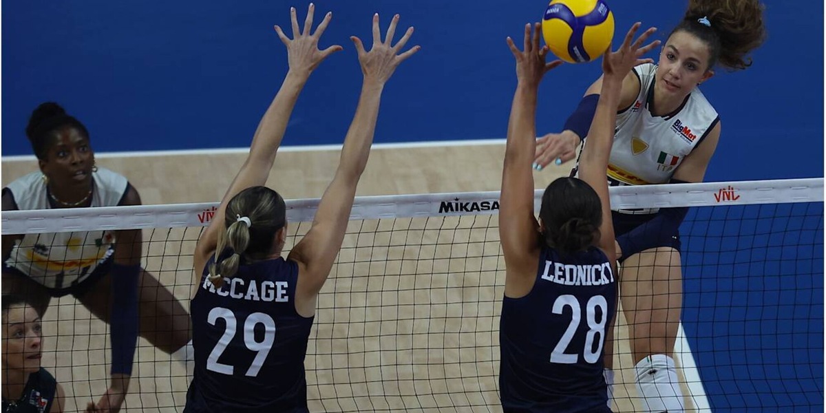 VNL: l'Italia batte gli Usa all'esordio