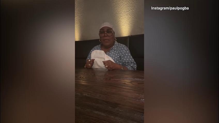 Pogba, quante risate con mamma e moglie