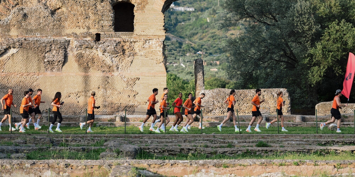 Cisalfa Sport e Nike a Villa Adriana