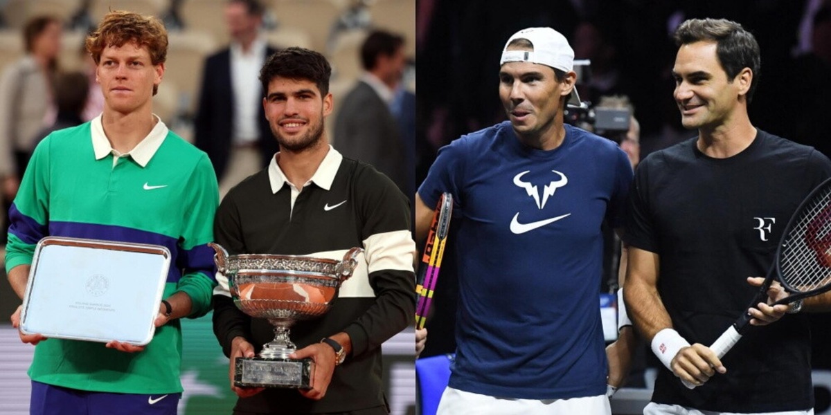 Sinner-Alcaraz, scatta il paragone con Federer e Nadal