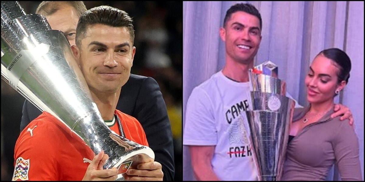 Cristiano Ronaldo trionfa in Nations League: la dolce dedica della sua Georgina