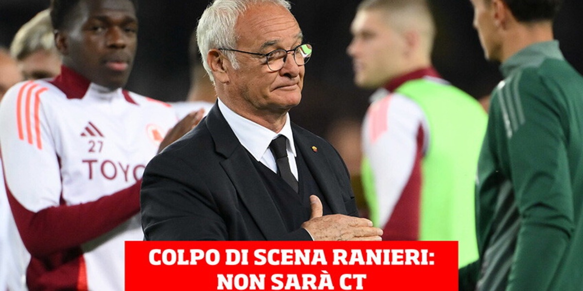 Ranieri rinuncia alla panchina della Nazionale!