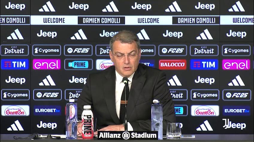 Comolli: "Chiellini non si occuperà di mercato"