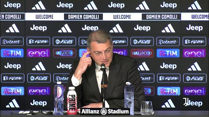 Comolli: "Devo parlare con Vlahovic"