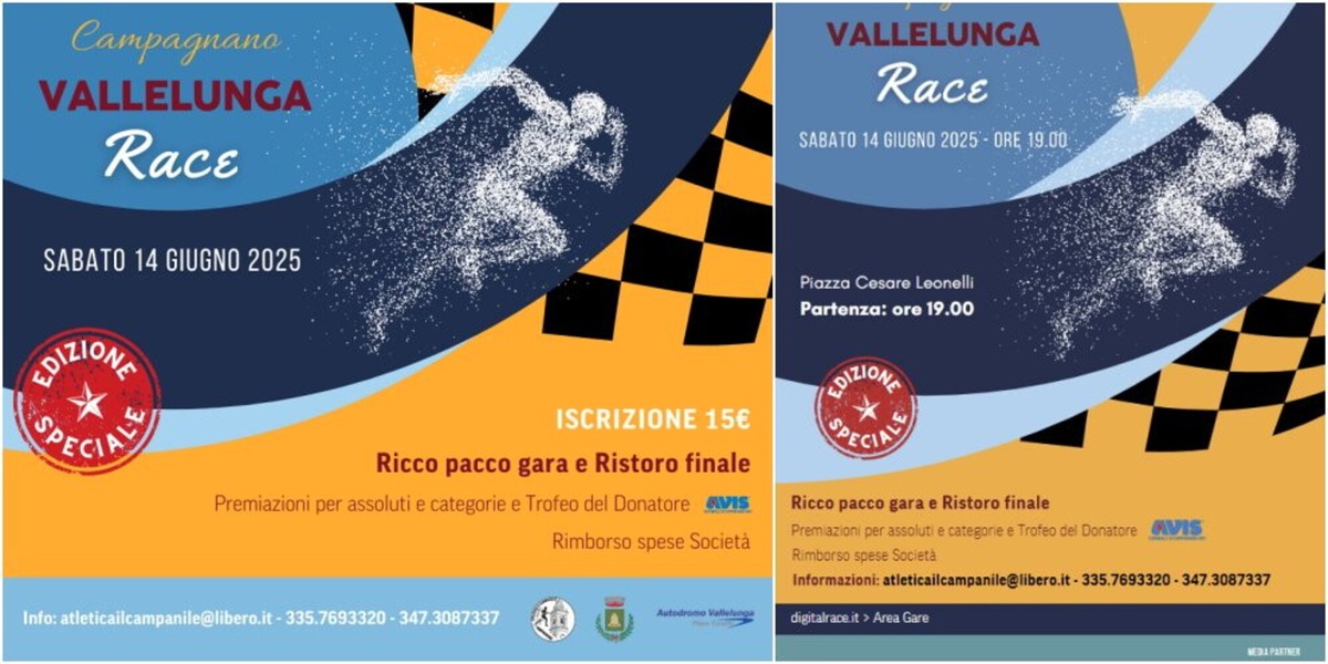 Campagnano Vallelunga Race, al via la 16esima edizione