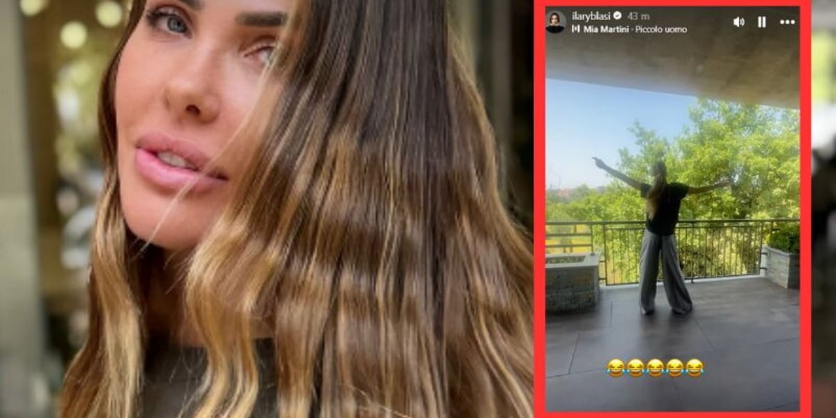 Ilary Blasi su Instagram balla "Piccolo uomo", social scatenati: frecciata a Spalletti o a Totti?
