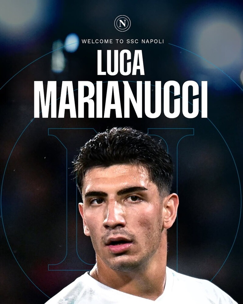 Napoli, ufficiale Marianucci. Kossounou è dell'Atalanta