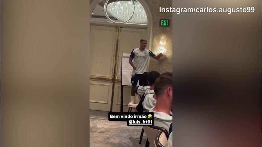 Inter, guarda Luis Henrique: canta e balla alla cena di squadra