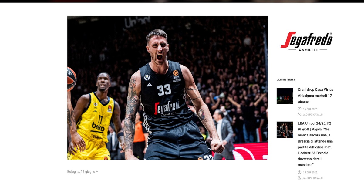 Virtus Bologna shock, Polonara ricoverato per una leucemia