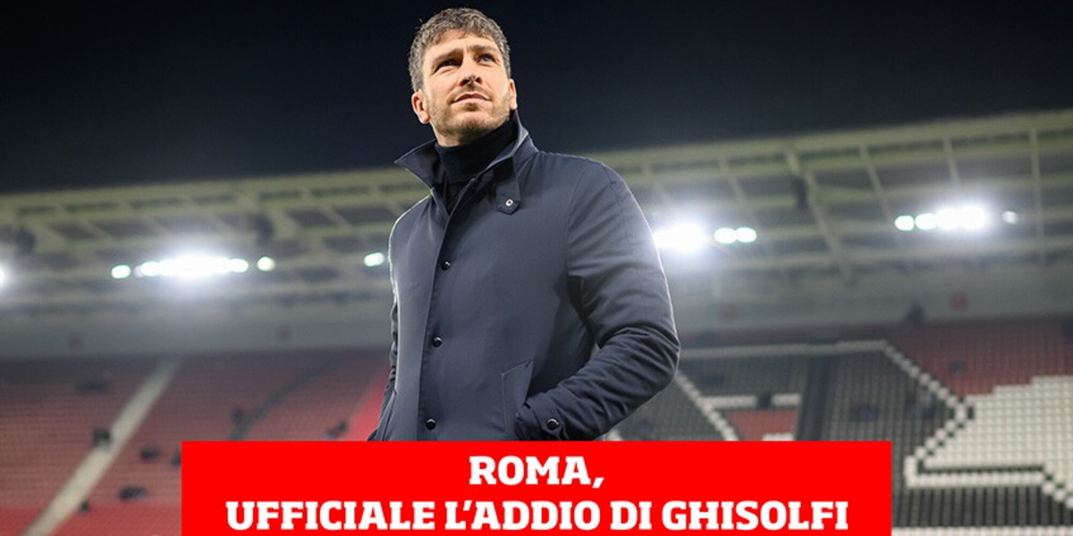 Roma, addio Ghisolfi: è ufficiale