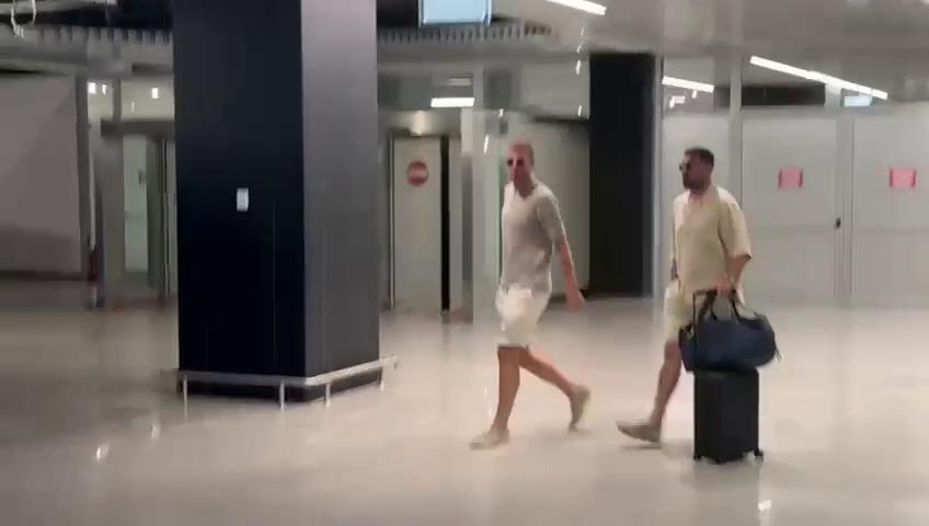 Dzeko a Fiumicino: inizia la sua avventura con la Fiorentina