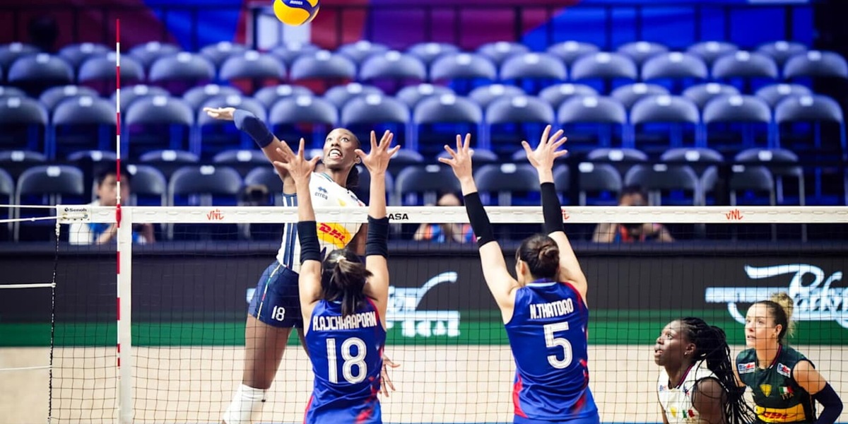 VNL: l'Italia batte la Thailandia in tre set