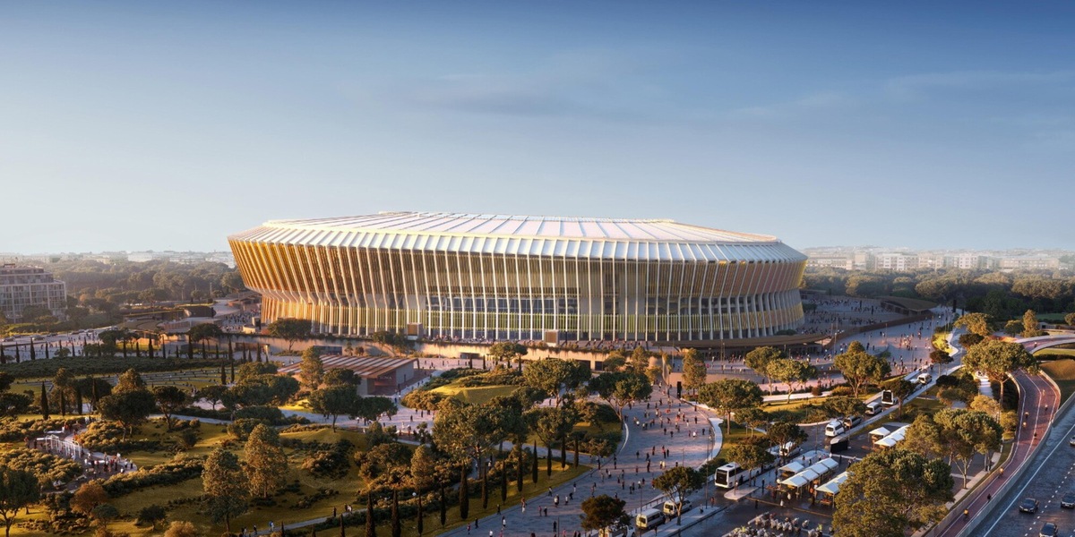 Nuovo stadio della Roma: quanto verde a Pietralata