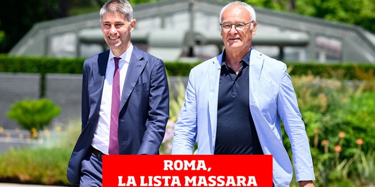 Mercato Roma, la lista di Massara
