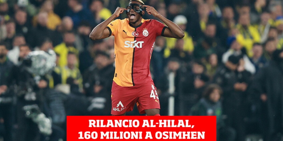 160 milioni a Osimhen!