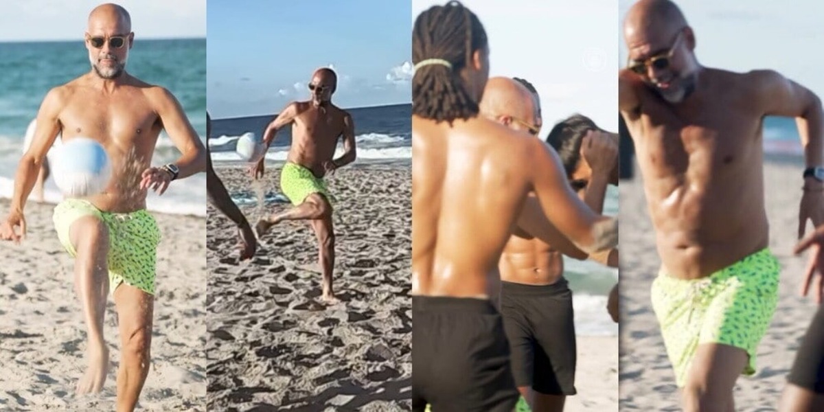 Guardiola dà spettacolo in spiaggia e tira le orecchie a Reijnders