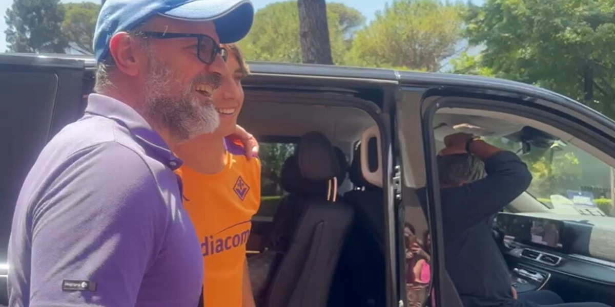 Fazzini e il siparietto con un tifoso della Fiorentina