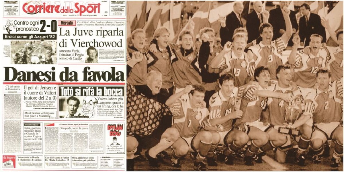 Euro 92, la sorpresa Danimarca