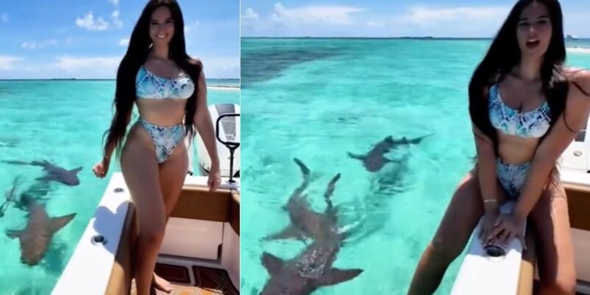 La star di OnlyFans famosa per le gambe attaccata dagli squali: ha rischiato di perderne una