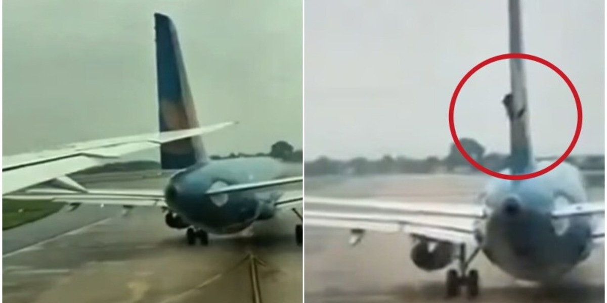 Terrore sulla pista di decollo in Vietnam: l'ala di un Boeing taglia di netto la coda di un jet. Paura a bordo