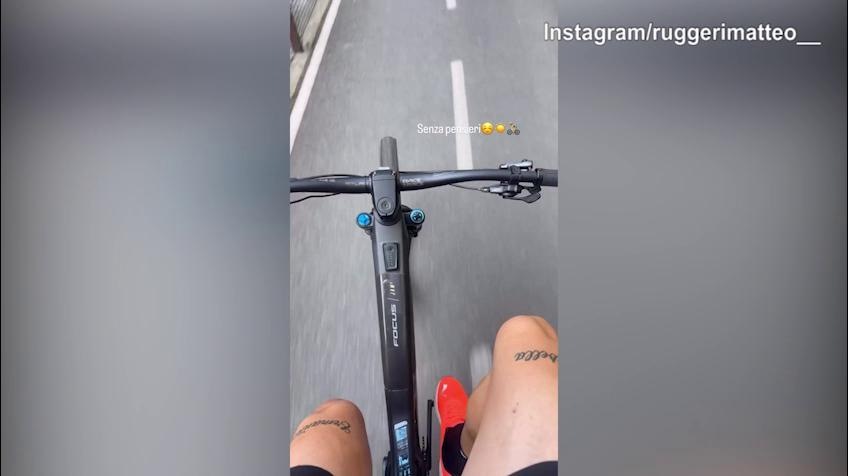 Ruggersi verso l'Atletico Madrid? Lui intanto pedala: "Senza pensieri"