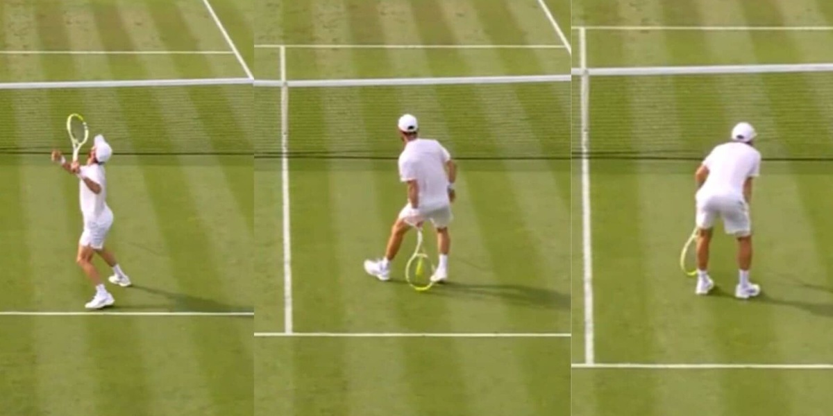 Che giocata di Moutet a Wimbledon: il video del punto con Comesana