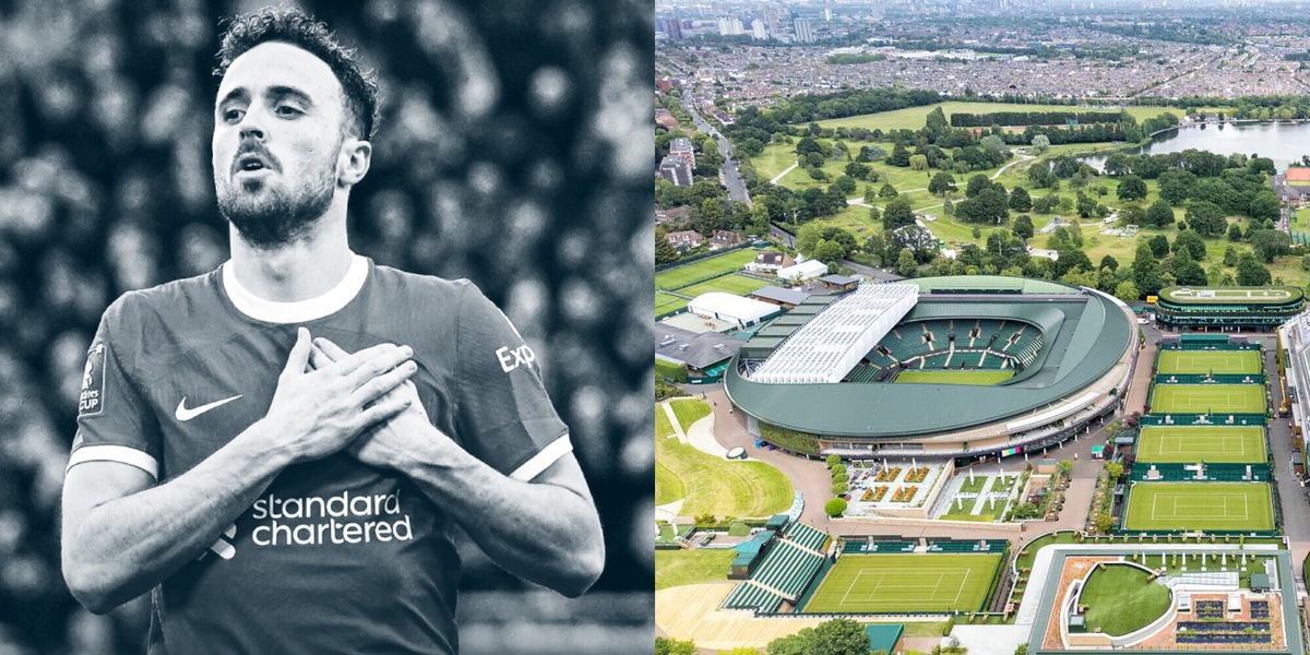 Wimbledon, i giocatori potranno indossare un fiocco nero in memoria di Diogo Jota